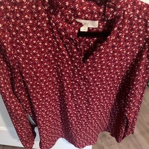 Barely worn Loft blouse